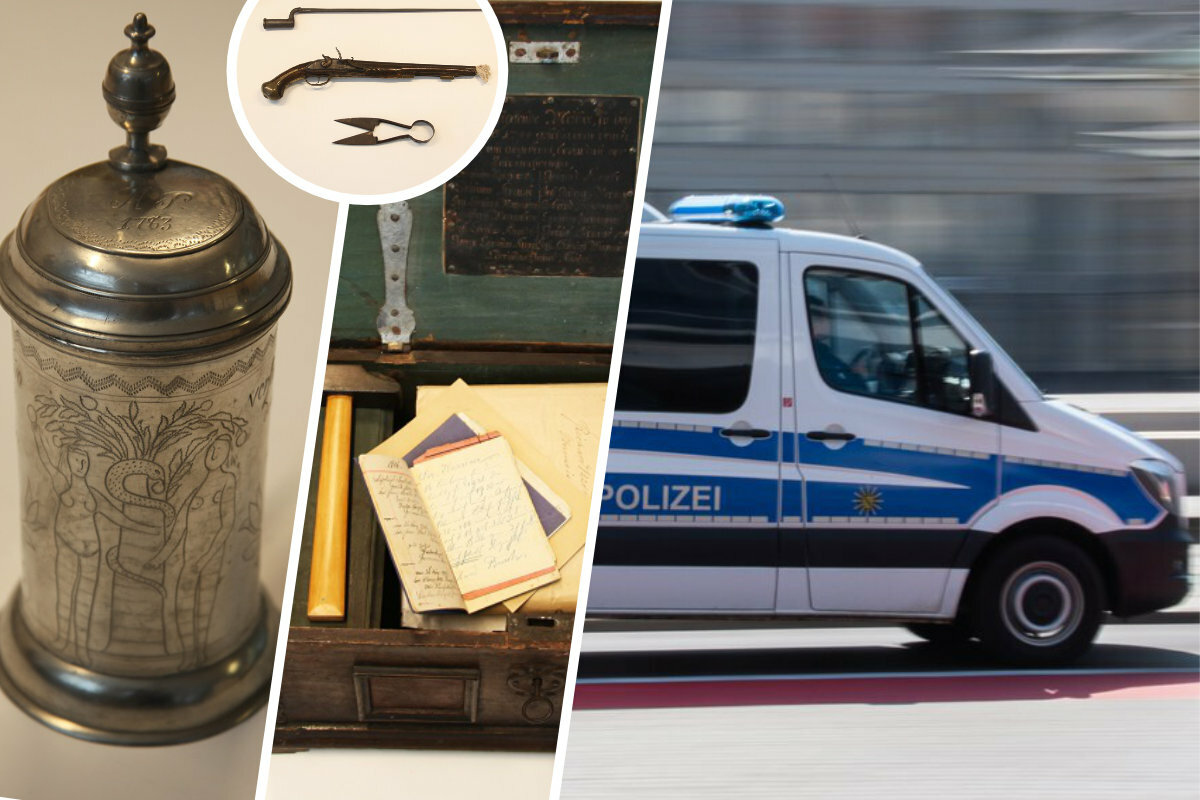 Für 30.000 Euro im Museum geklaut: Polizei schnappt mutmaßliche Täter und Diebesgut!