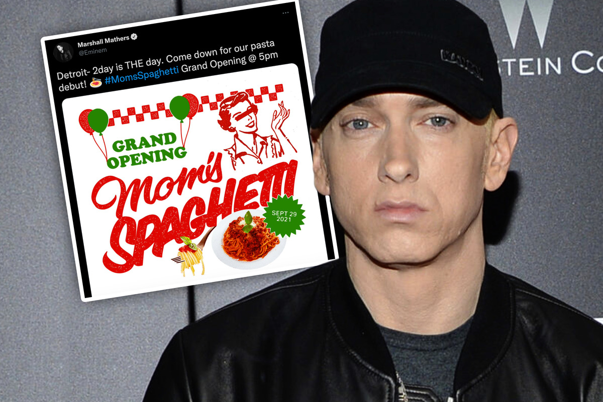 Moms Spaghetti Eminem Opens Pasta Restaurant In Detroit 