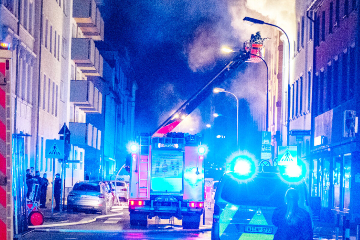 Offenbach – It was only the smoke that woke her up: a burning candle came close to fatalizing flat share residents