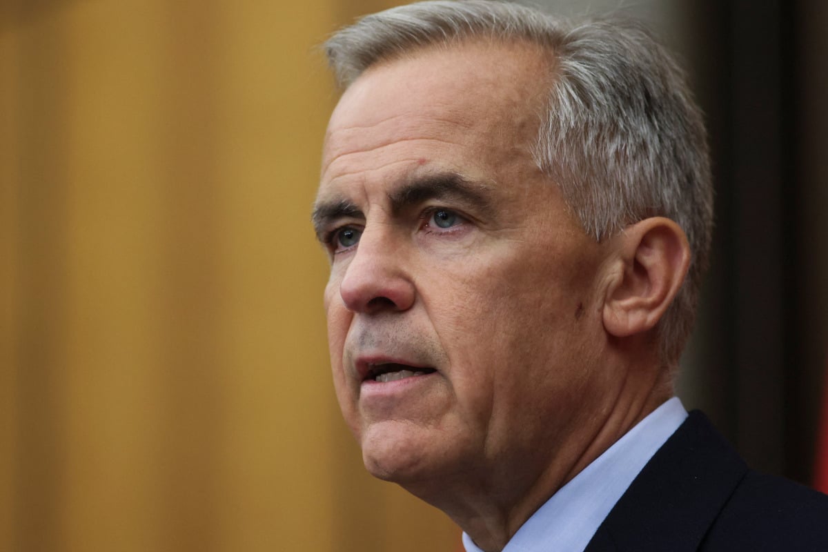 Canada PM Carney responds to escalated Trump tariffs after Palestine