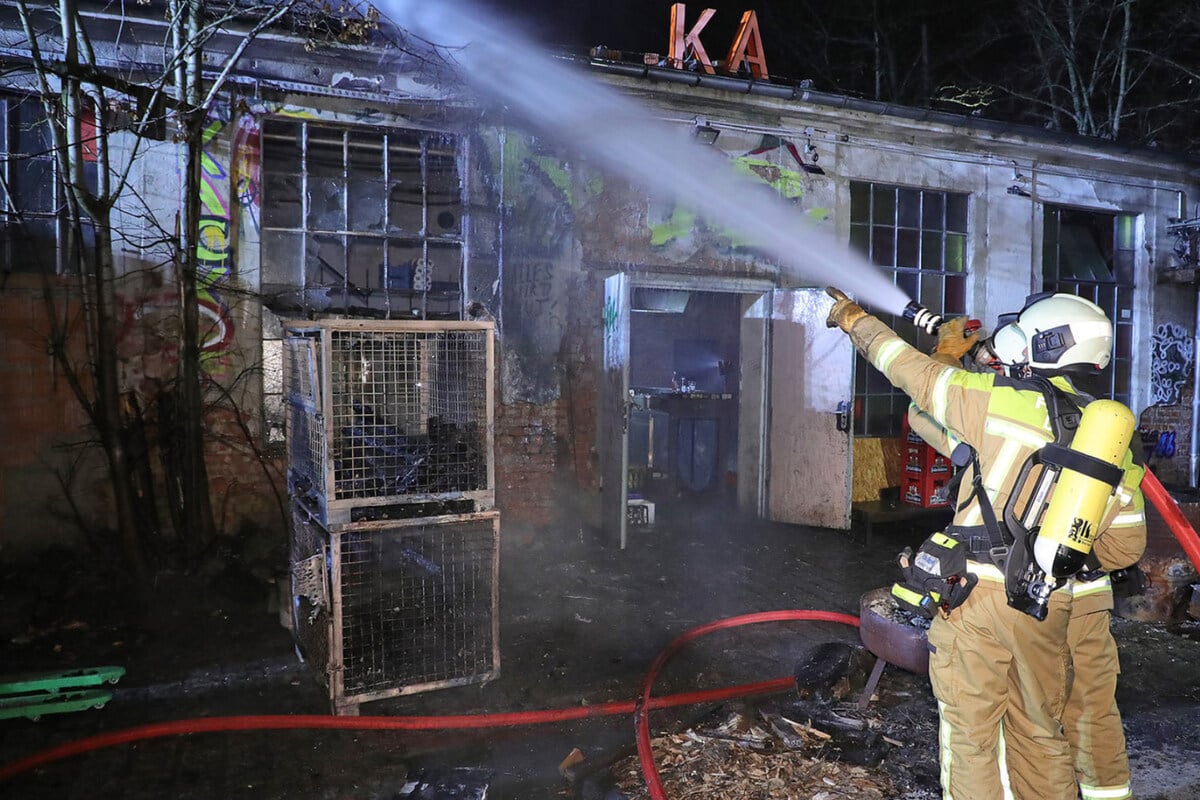 Dresden: Feuer In Dresdner Techno-Club "Objekt Klein A"