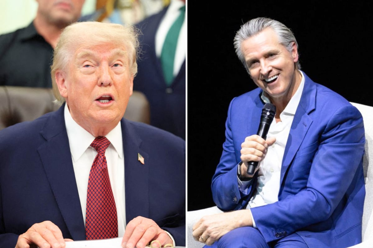 Newsom trolls Trump after White House press team makes "mental illness" flub