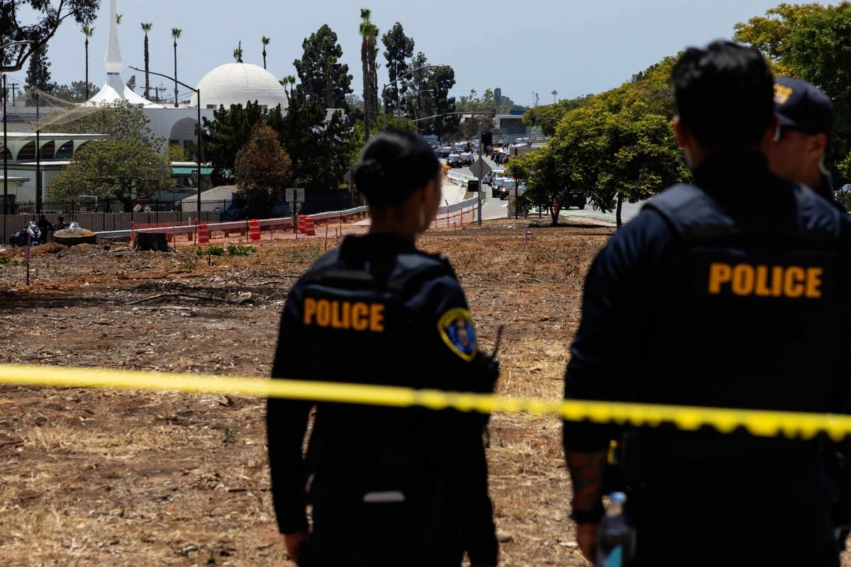 Three killed in San Diego mosque shooting, with two attackers found dead
