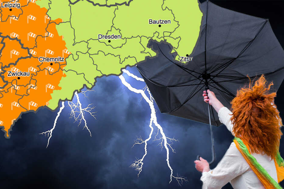 Bis zu 100 km/h: Warnung vor Sturm und Gewittern in ...