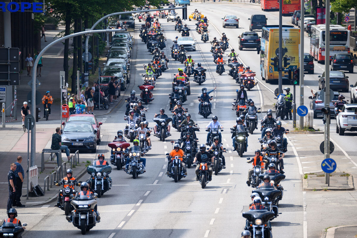 Es wird wieder laut: Tausende Biker bei Parade der Harley Days erwartet