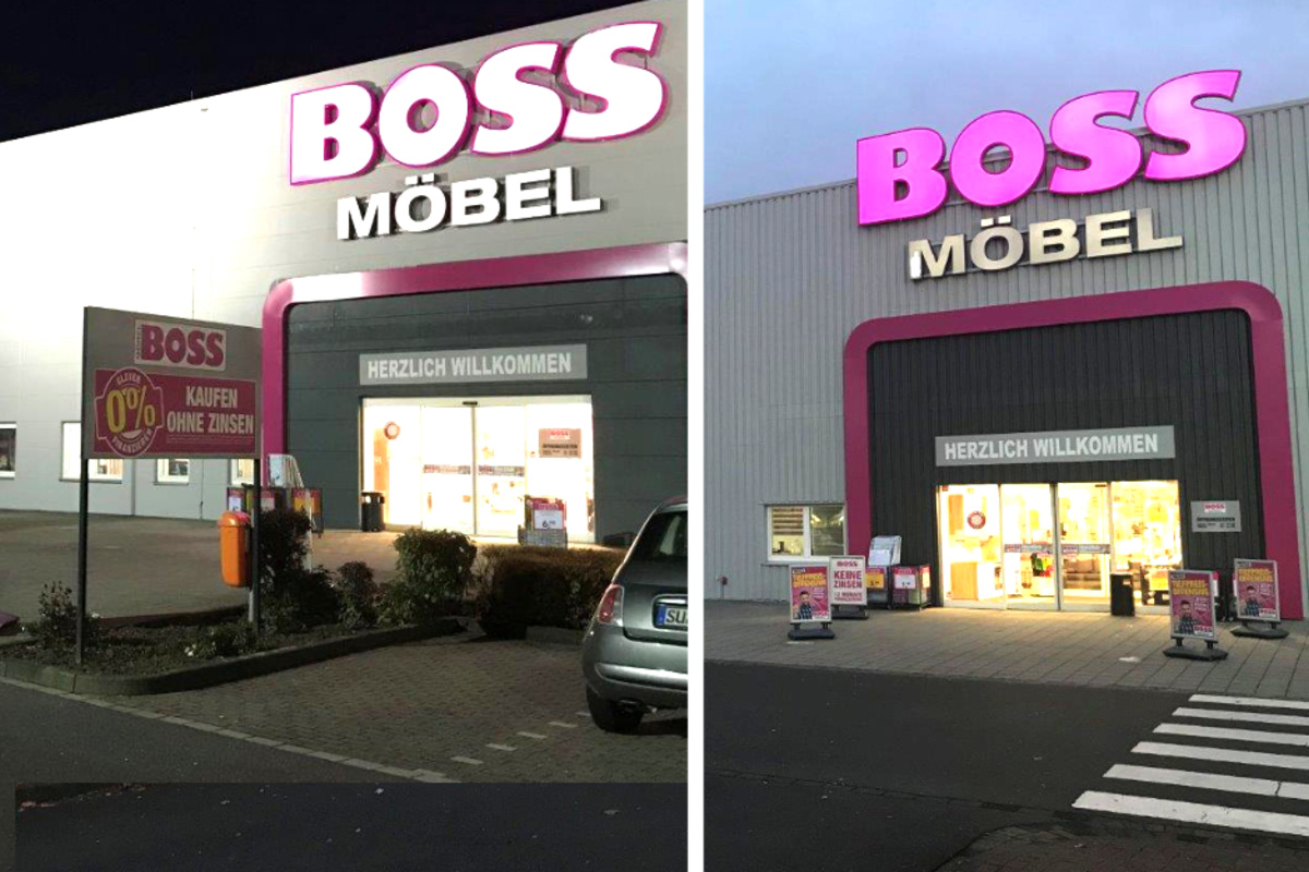 Möbel Boss in Frechen und Lind wieder offen Jetzt bis zu