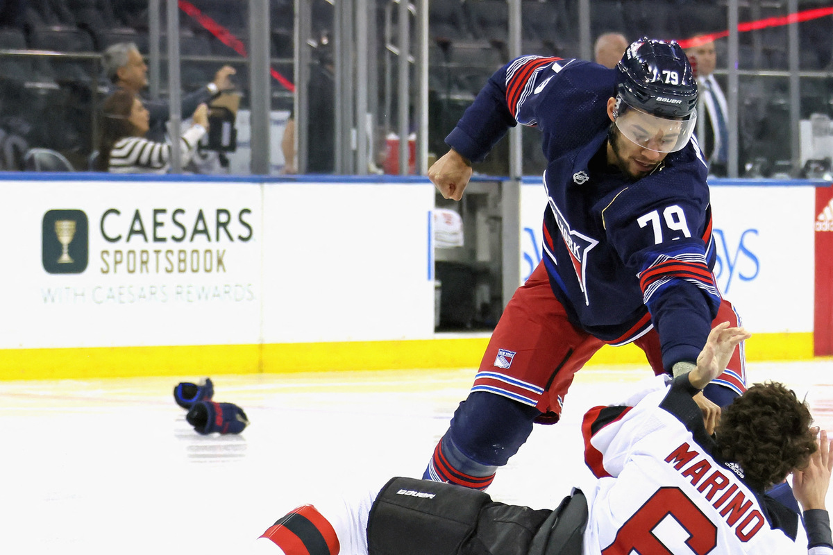 Wild NHL brawl leads to multiple ejections in RangersDevils game