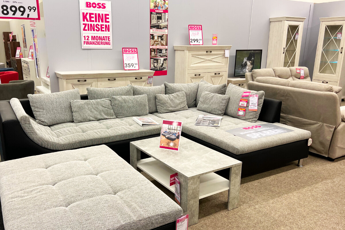 Bei Möbel Boss in ZellaMehlis gibt's diese Möbel am Samstag (2.4