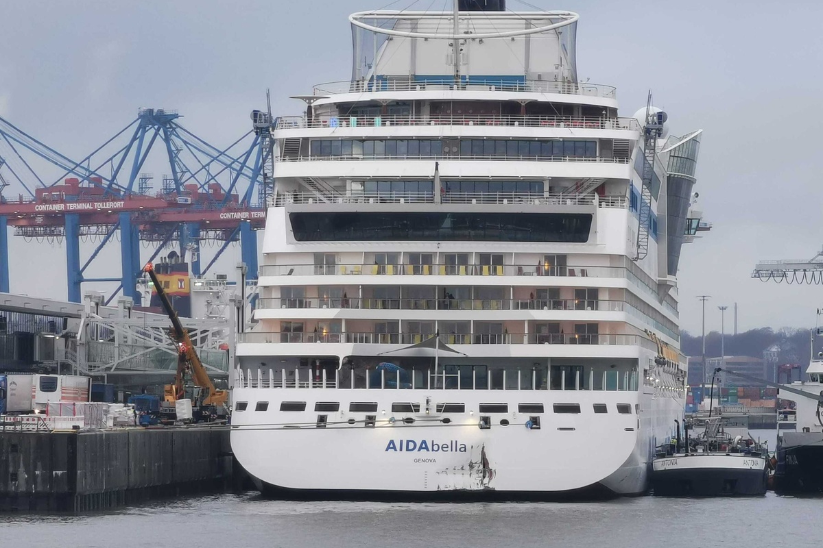 Hamburg Aidabella Rammt Kaimauer So Steht Es Um Den 
