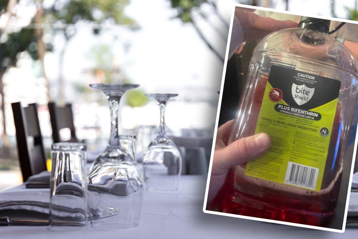 Unfassbare Verwechslung: Restaurant serviert Gift statt Saft - Familie muss ins Krankenhaus