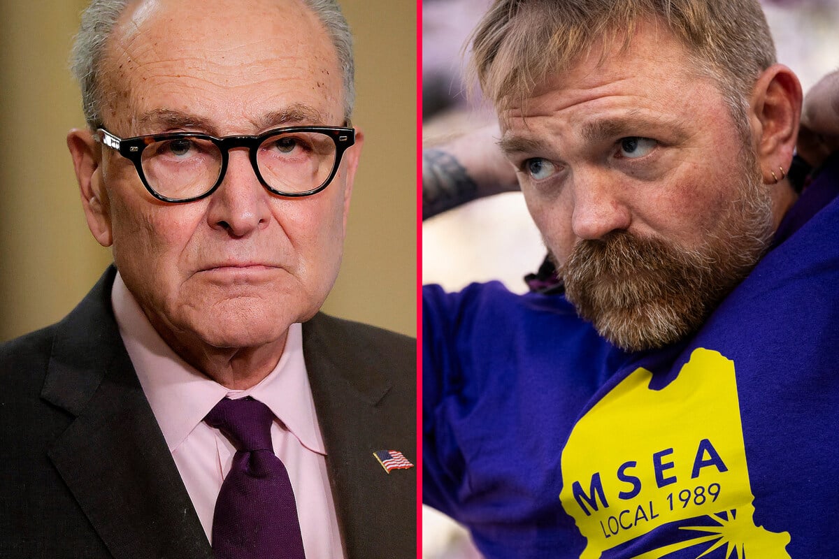 Platner denounces Schumer and vows not to back him for Senate leader