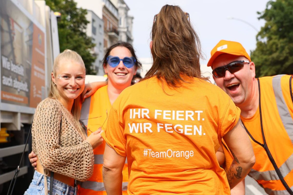 Bilanz nach CSD in Hamburg: So viel Müll hinterließen die Feiernden