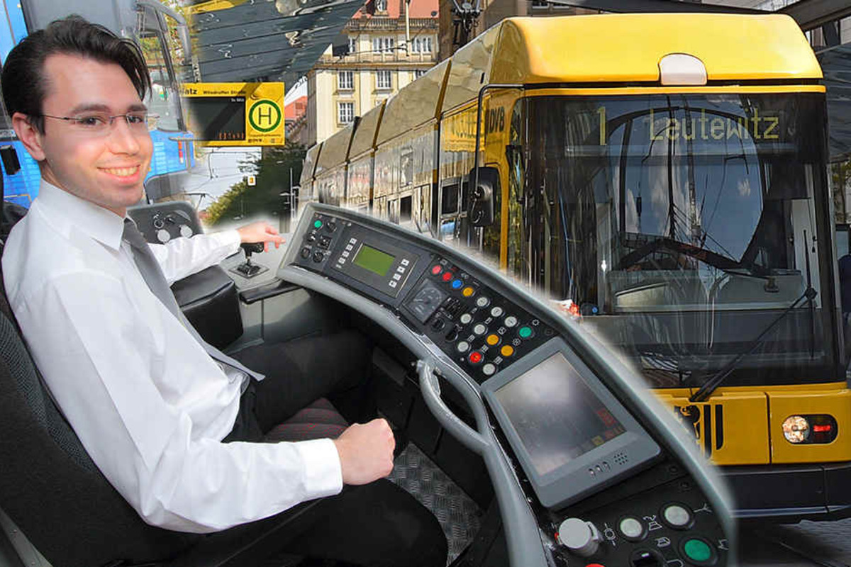 Straßenbahnfahrer dringend gesucht Wer möchte in die KarriereSpur?