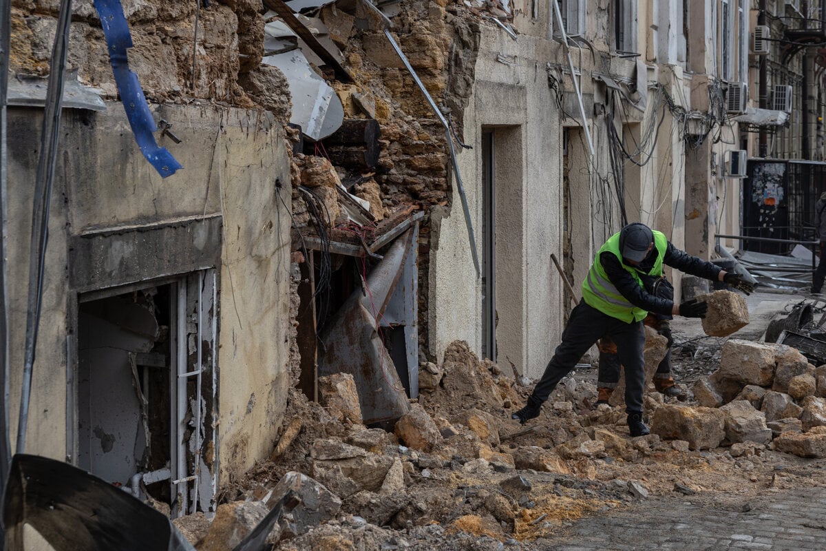 Ukraine-Krieg: Verletzte nach Angriff auf Odessa