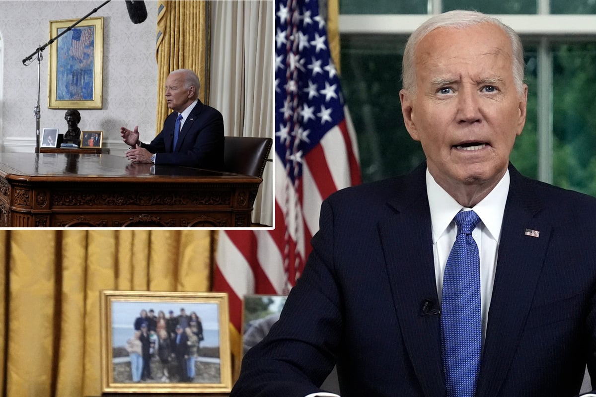 Patriotische Rede aus dem Weißen Haus: So erklärt Joe Biden seinen Rückzug aus dem Wahlkampf!