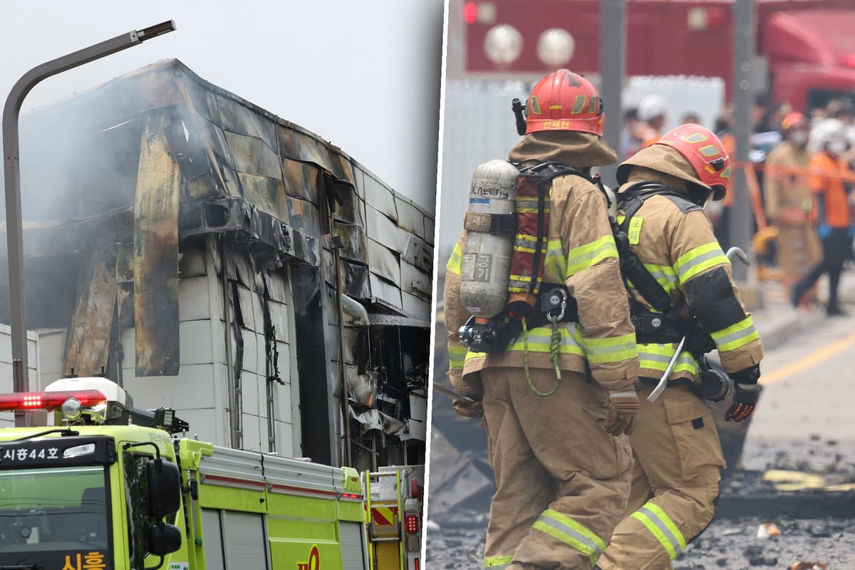 Brand in Batterie-Fabrik: Rund 20 Menschen in Flammen-Hölle eingeschlossen und gestorben