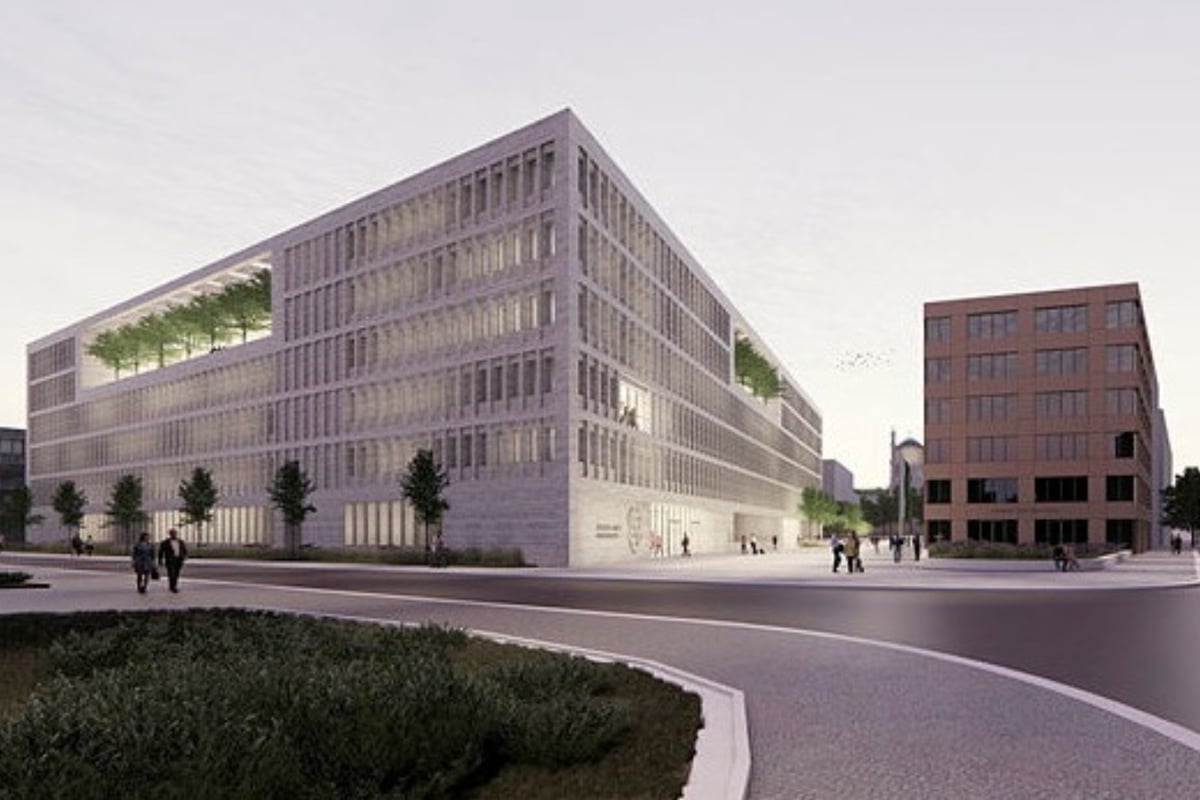 Office center is being built in Dresden: the state parliament is allowed to move