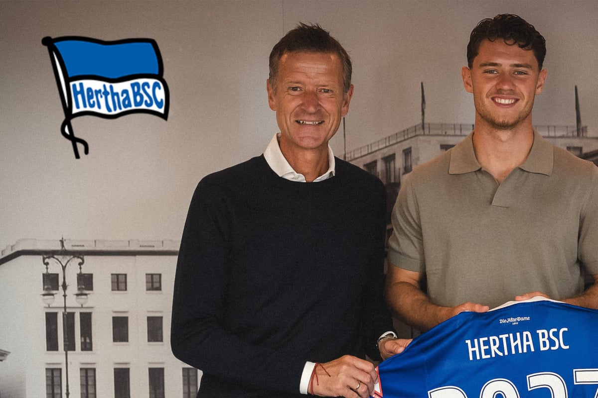 Hertha BSC: Eigengewächs Linus Gechter verlängert Vertrag vorzeitig