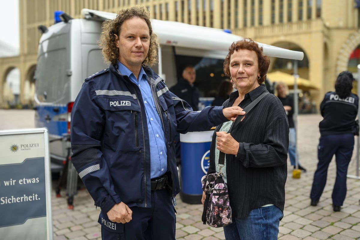 Chemnitz: Polizei zeigt, wie schnell Diebe zuschlagen können