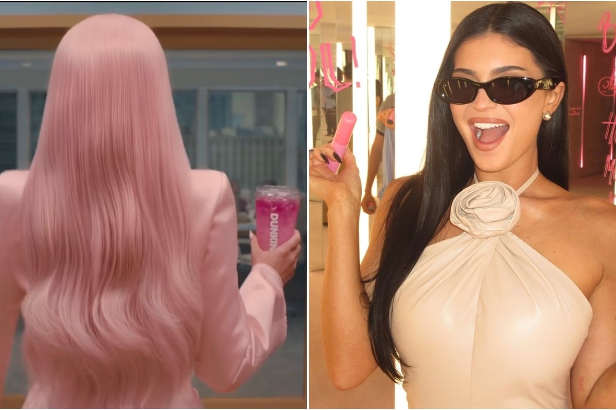 Kylie Jenner revives "King Kylie" era with cheeky Dunkin collab: "Everybody loves it"