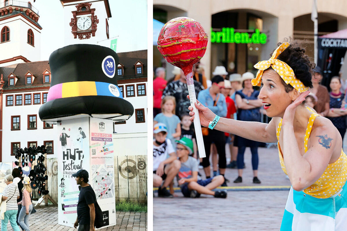 Chemnitz feiert! Hutfestival in der Innenstadt gestartet