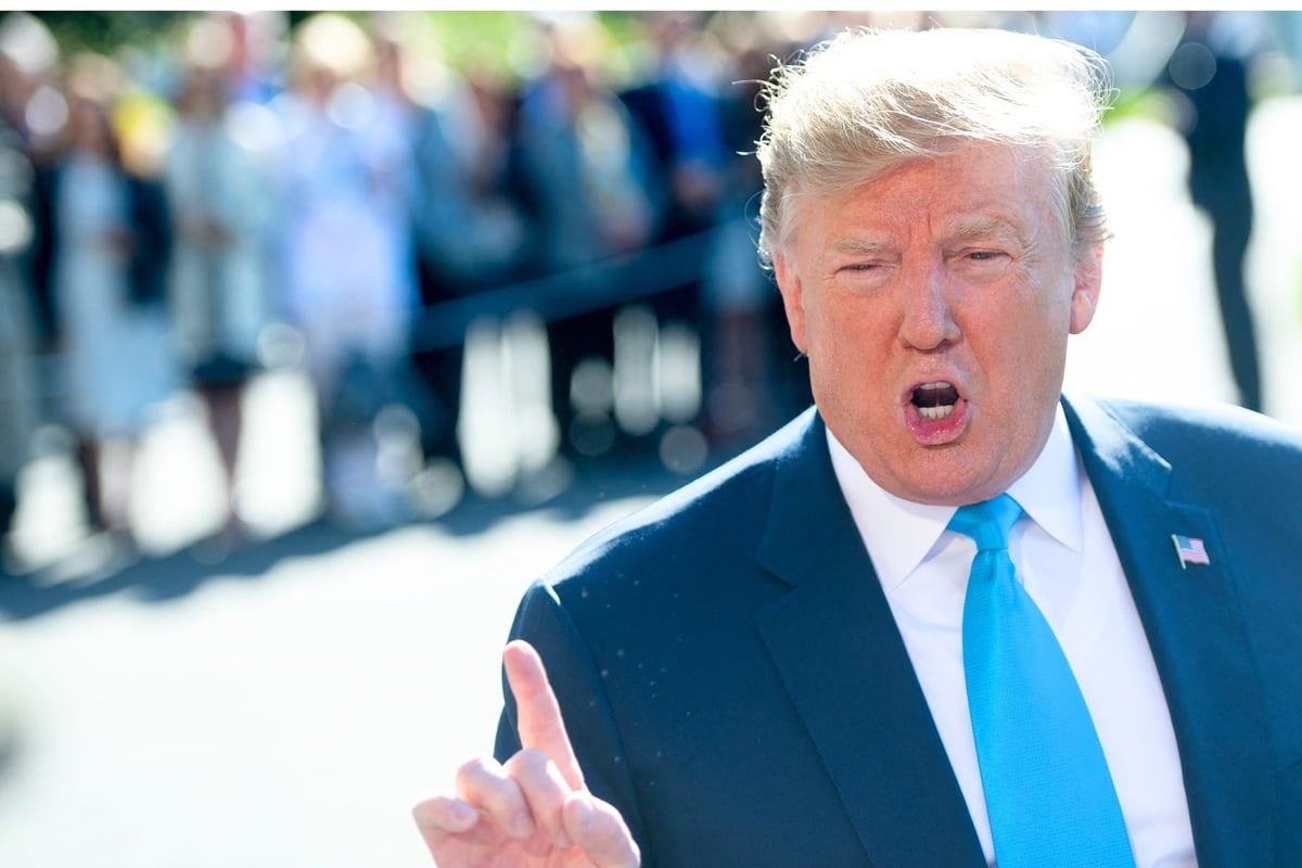 Trump accuses Google of "interference of elections" over unfounded