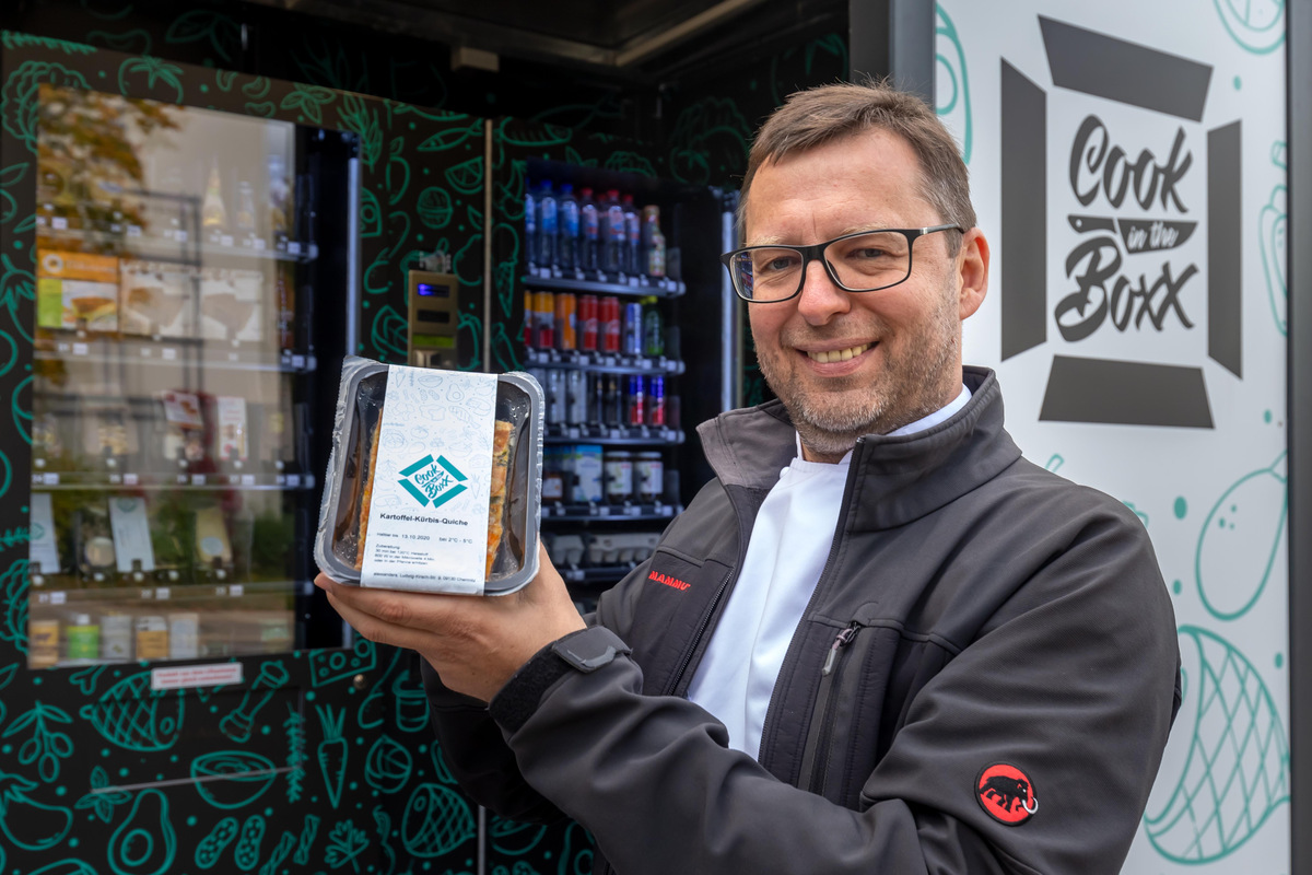 Chemnitz: Hier gibt's jetzt Gourmet-Gerichte aus dem Automaten