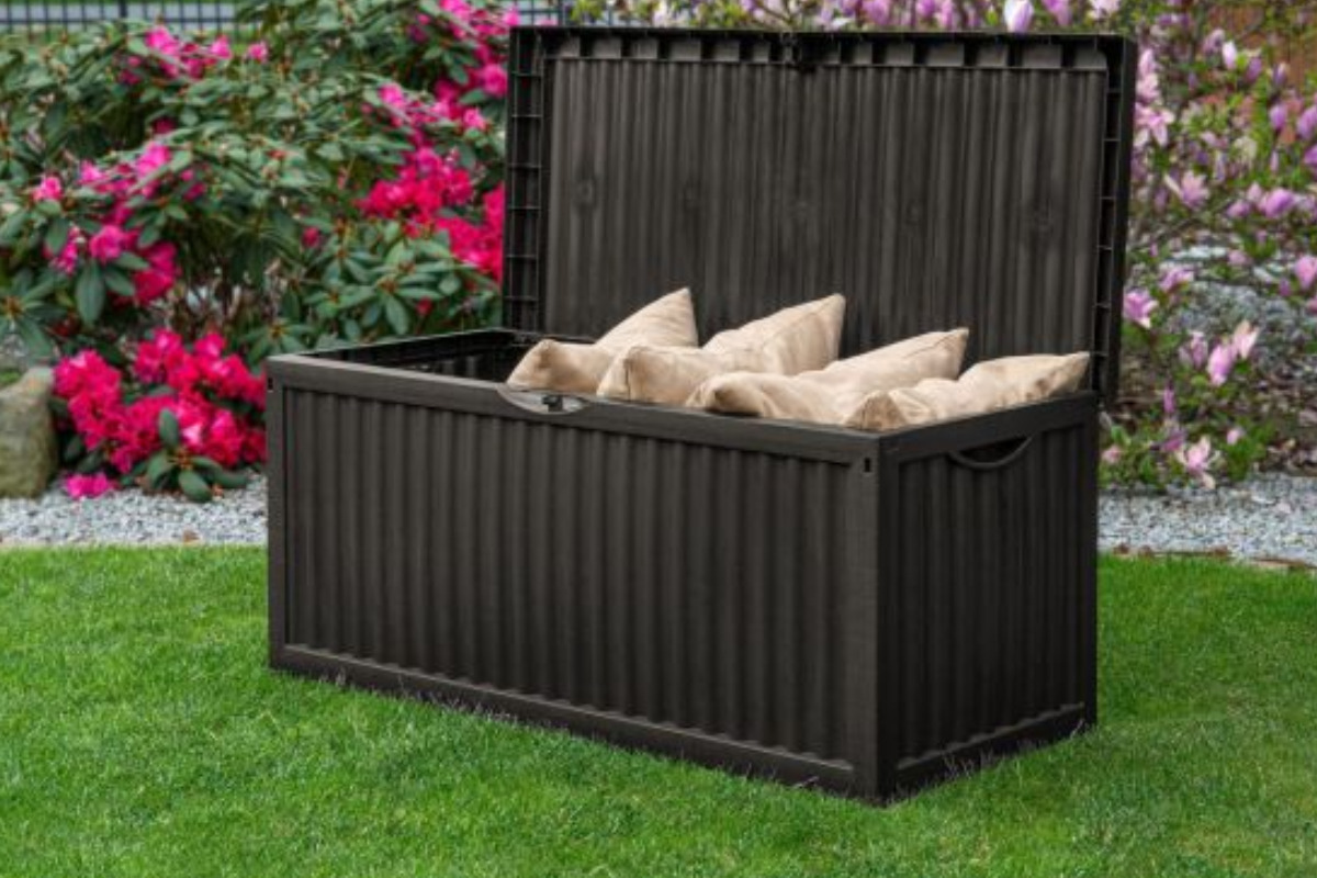 Diese riesige GartenTruhe gibt's bei NORMA am Donnerstag (4.7.) für