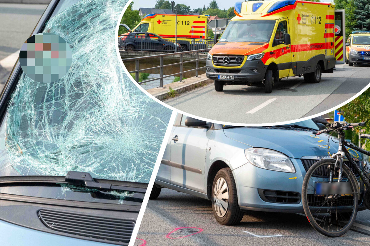 Unfall in Hainewalde: Schwangere bei Kollision auf der Himmelsbrücke  verletzt