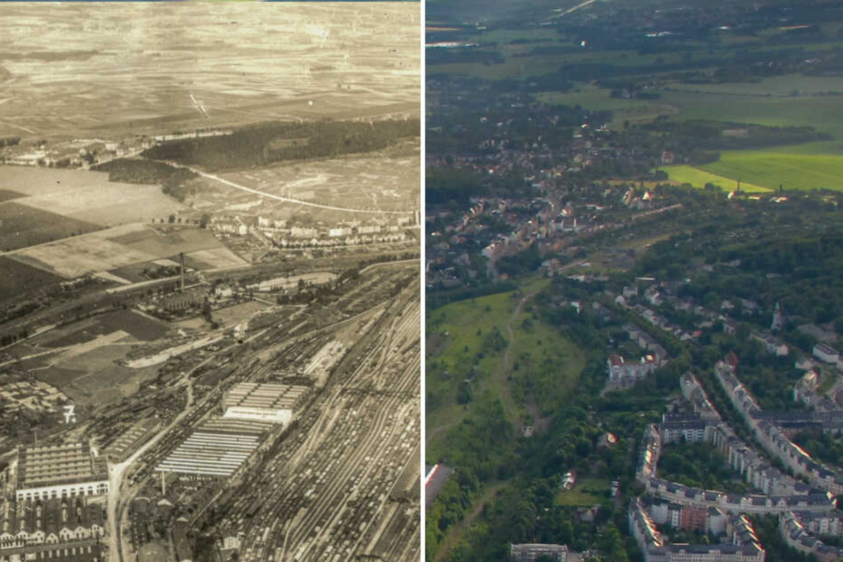 Chemnitz vor 100 Jahren und heute: So hat sich unsere Stadt verändert