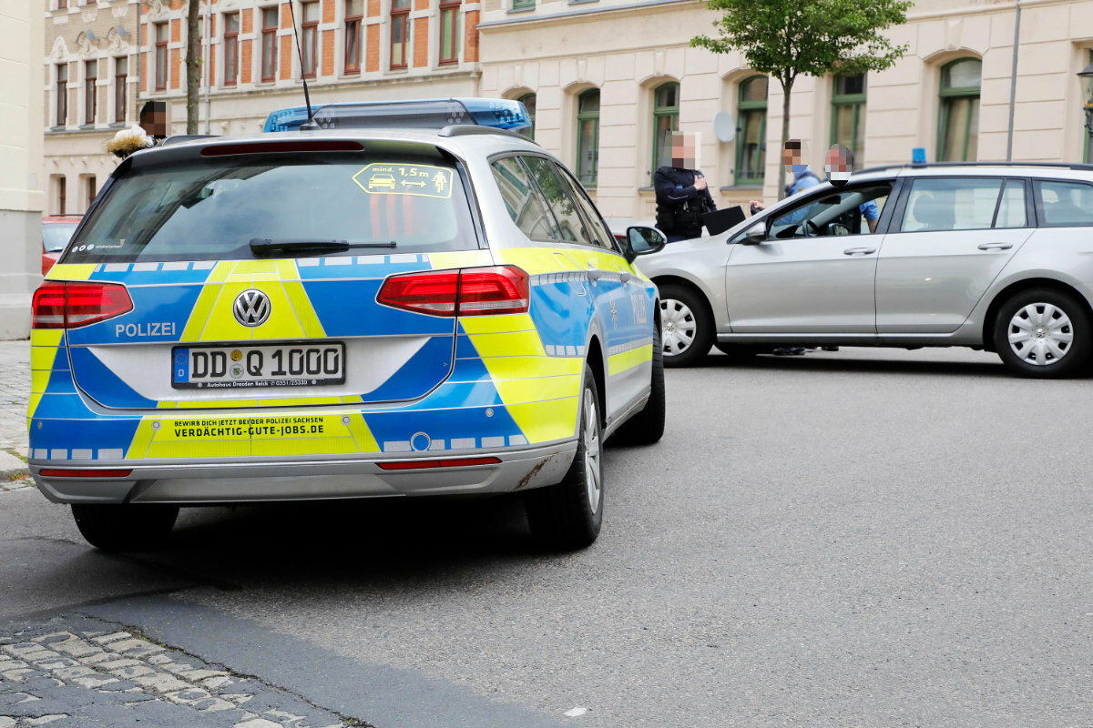 Polizeieinsatz in Chemnitz: Auseinandersetzung auf dem Sonnenberg