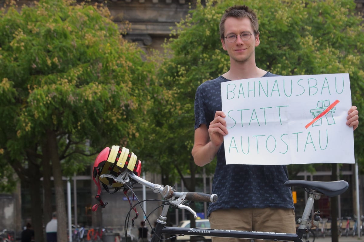 fahrrad demo dresden 17.05.17