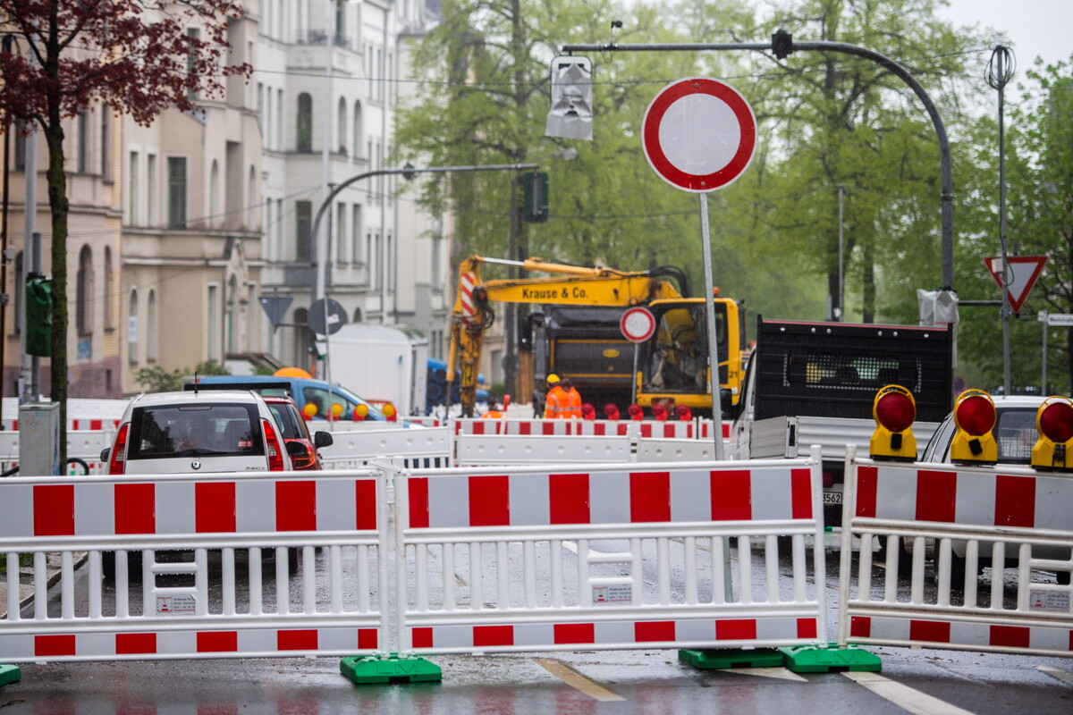 Baustellen Chemnitz: Neue Baustelle Bis Juni In Chemnitz - Vollsperrung ...