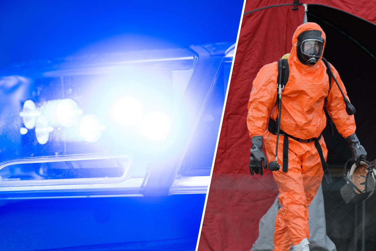 Chemikalie in Dresden entdeckt! Polizei jagt explosives Gemisch in die Luft