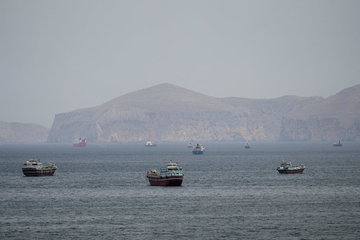 Iran's Revolutionary Guards announce seizure of ships that tried to sail through Strait of Hormuz