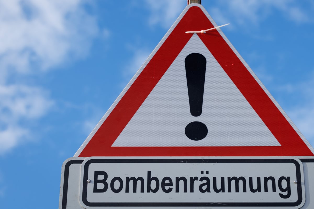Bombenentschärfung in Oranienburg - Sperrkreis von