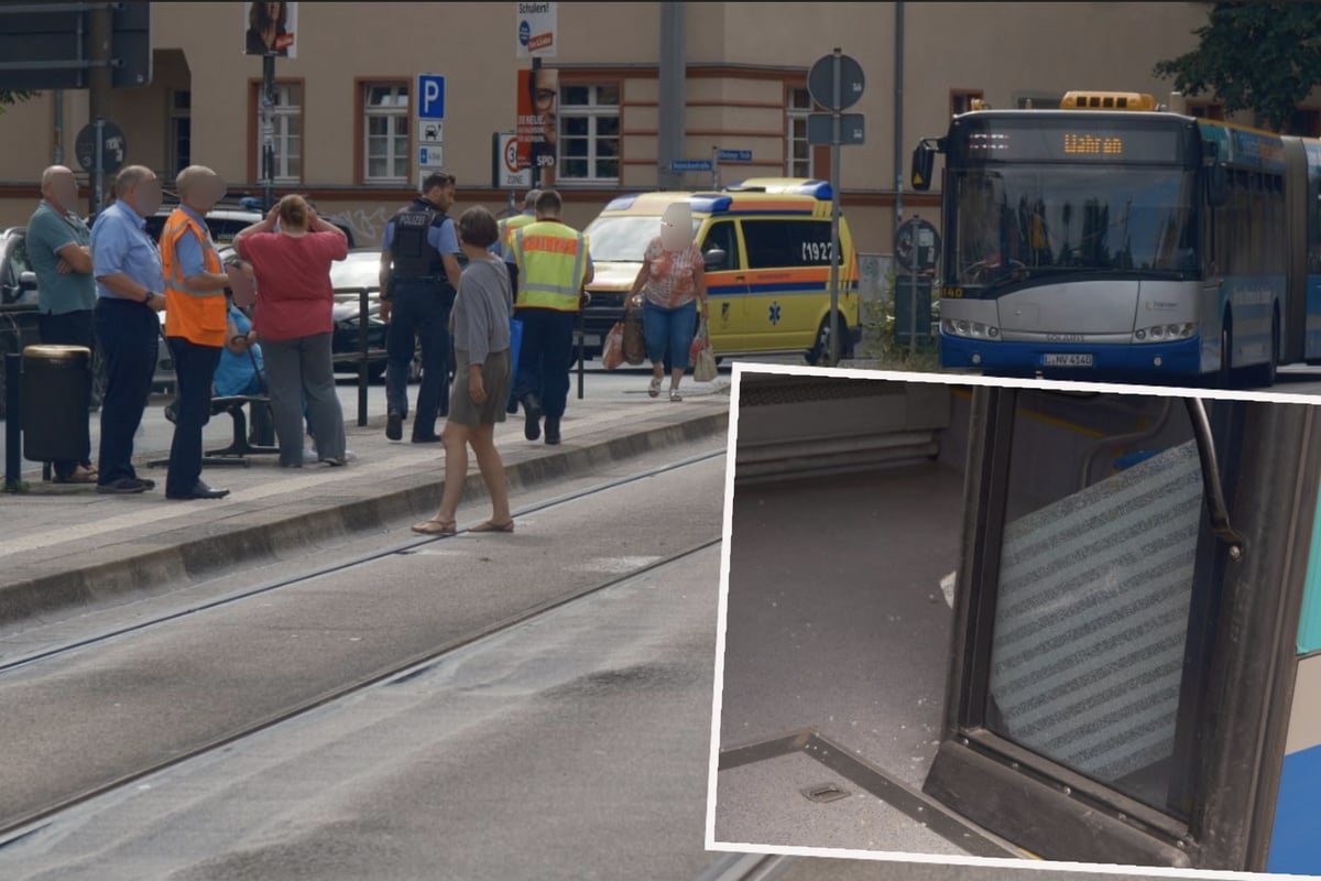 Gefahrenbremsung wegen Radfahrer: Mehrere Insassen in Linienbus verletzt