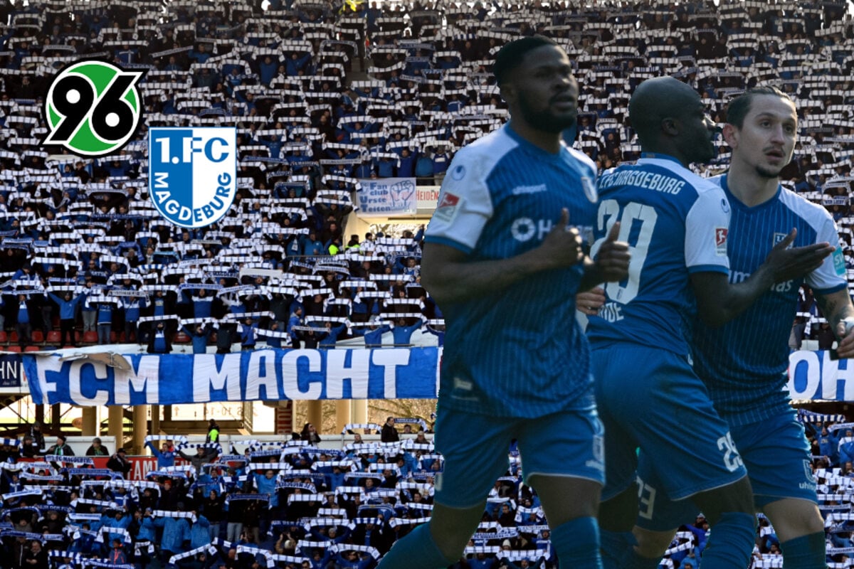 FC Magdeburg gegen Hannover 96: Platzverweis, drei Tore -10.000