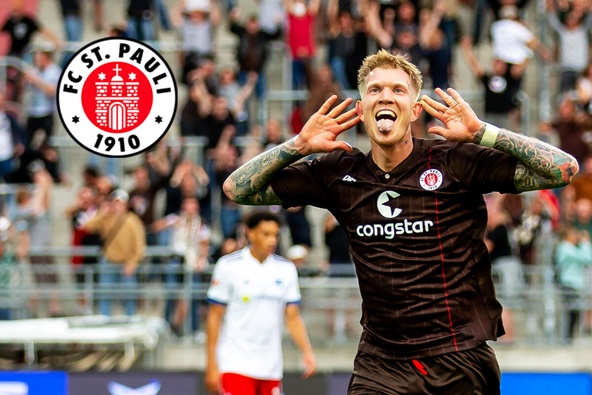 FC St. Pauli: Dänen-Riese Makienok schießt sich mit Doppelpack zum Derby-Helden