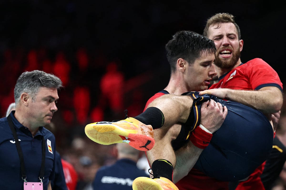 Olympia 2024 im Liveticker: Schlimme Verletzung überschattet Spaniens Handball-Bronze