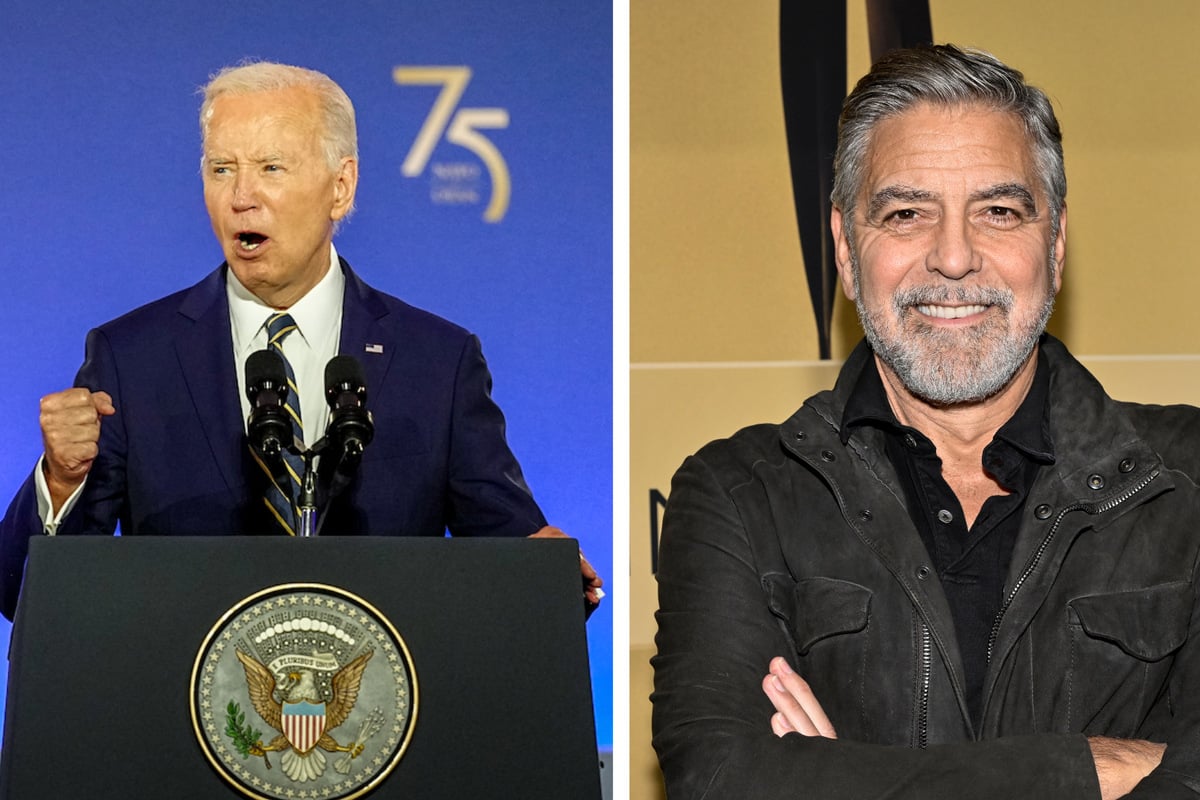 "Er kann nicht gewinnen": George Clooney fordert Rücktritt von Joe Biden