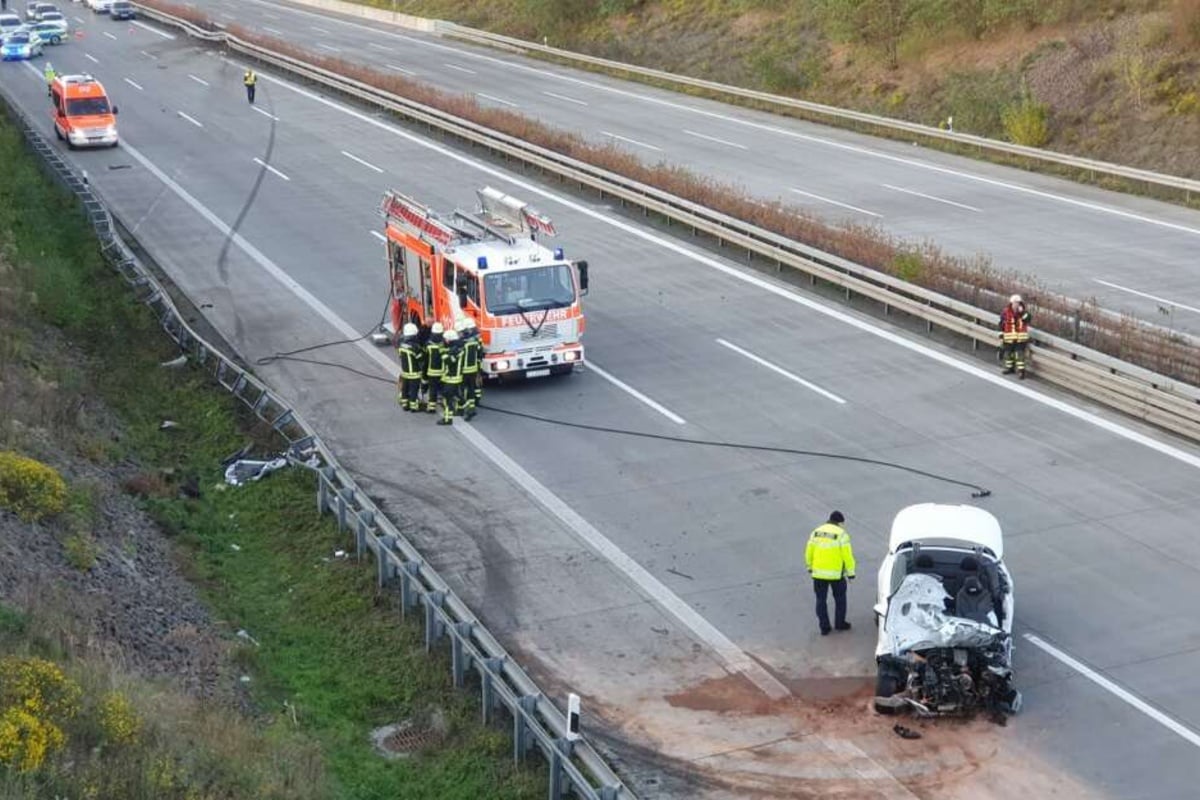 Aktuell Schwerer Unfall Leipzig A14null