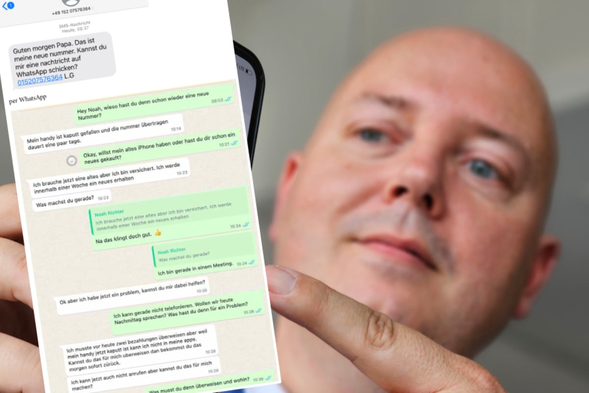Chemnitz "Papa, das ist meine neue Nummer" WhatsAppSchwindler gerät an SparkassenBetrugs
