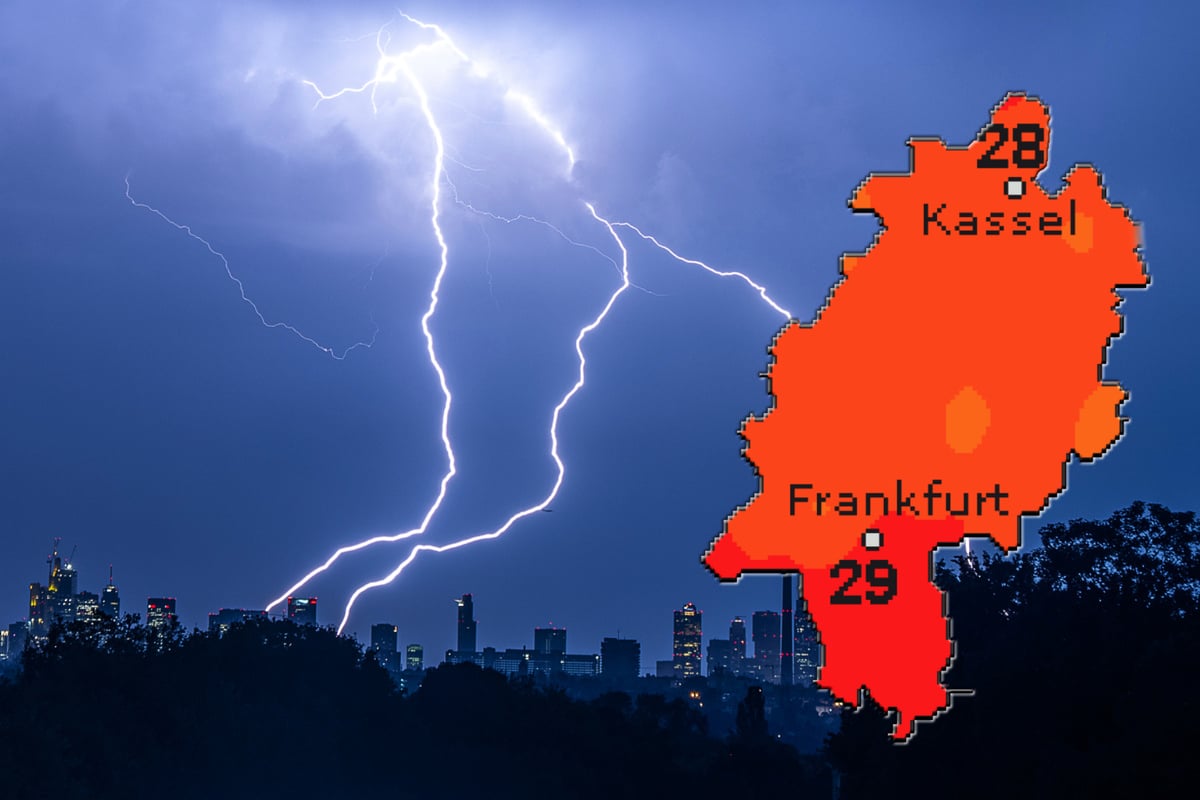 Hessen-Wetter: Guter Wochenstart, aber dann drohen heftige Gewitter