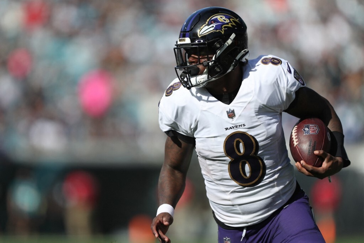 Former NFL MVP Lamar Jackson requests trade from Baltimore Ravens