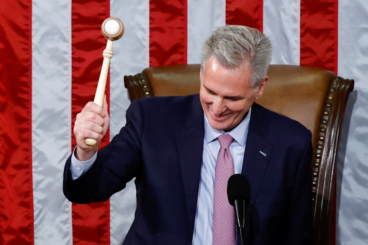 Kevin Mccarthy Wins House Speakership On 15th Vote