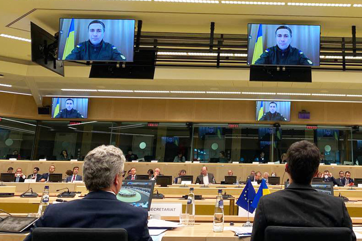 Ukraine-Krieg im Liveticker: EU-Minister-Gespräch wegen Bombenalarm abgebrochen