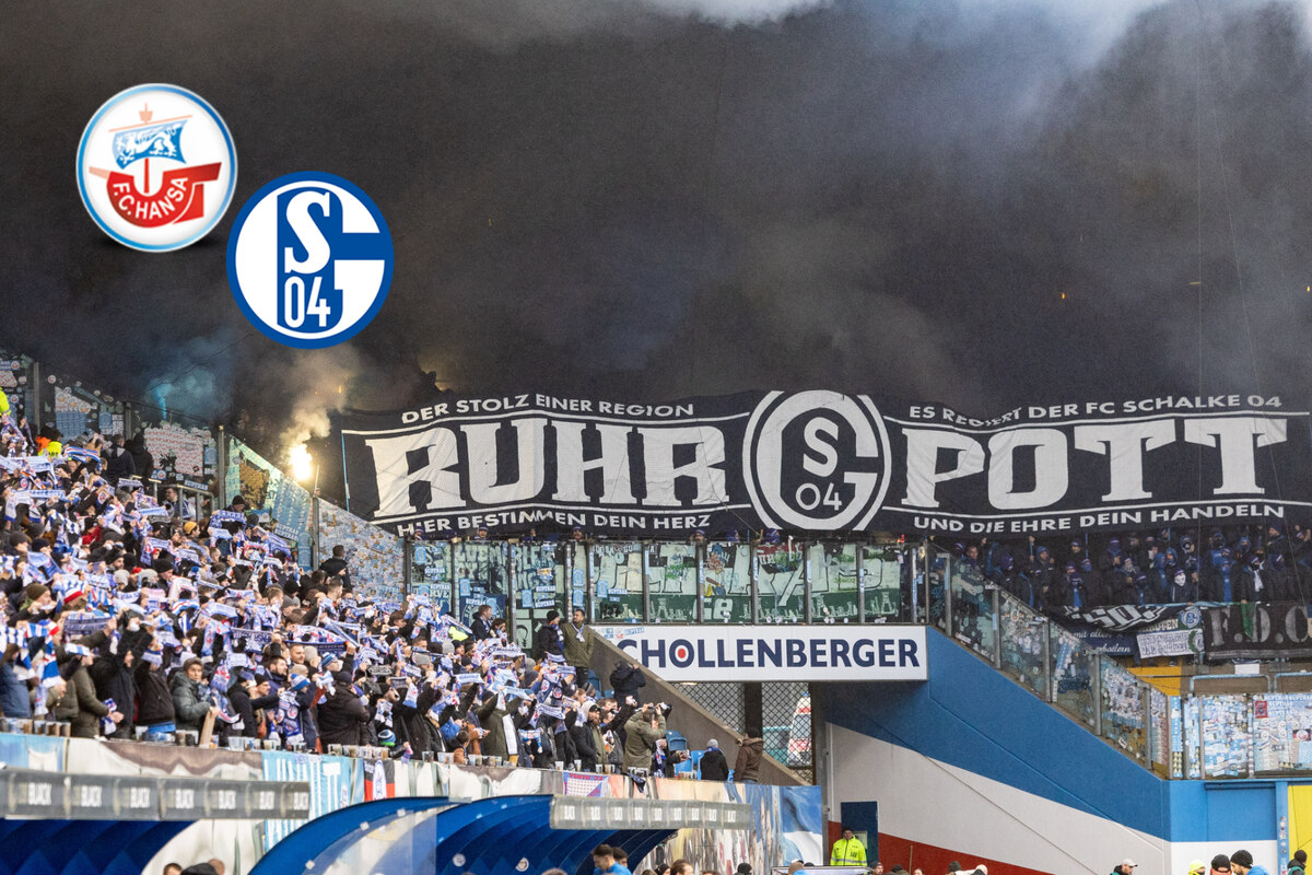 Ausschreitungen, Unterbrechung, Doppel-Rot: Eskalation zwischen Rostock und Schalke!