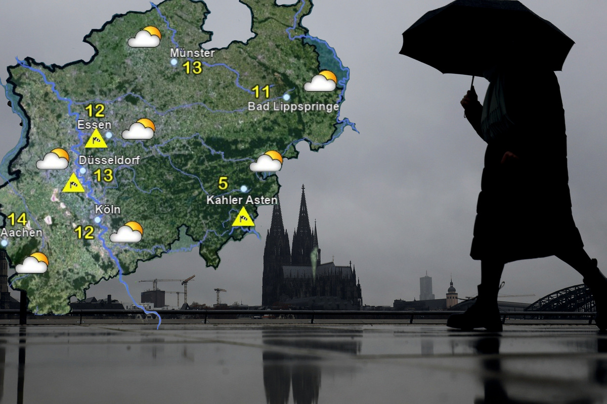 Wind und wechselhaftes Wetter: In NRW wird's ungemütlich