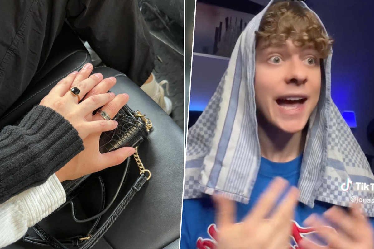 TikTokStar Jonas Ems im Liebesglück Verschwinden nun die Handtücher?